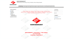 Desktop Screenshot of markisenmarkt.de